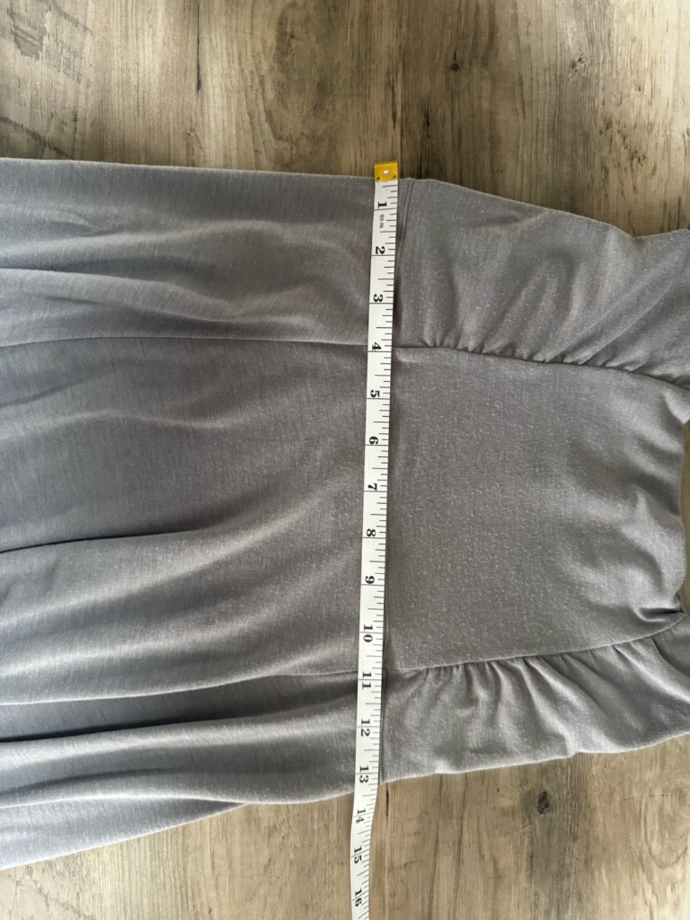 Athleta Strapless Gray Ruched Bodice Maxi Dress - Picture 11 of 12